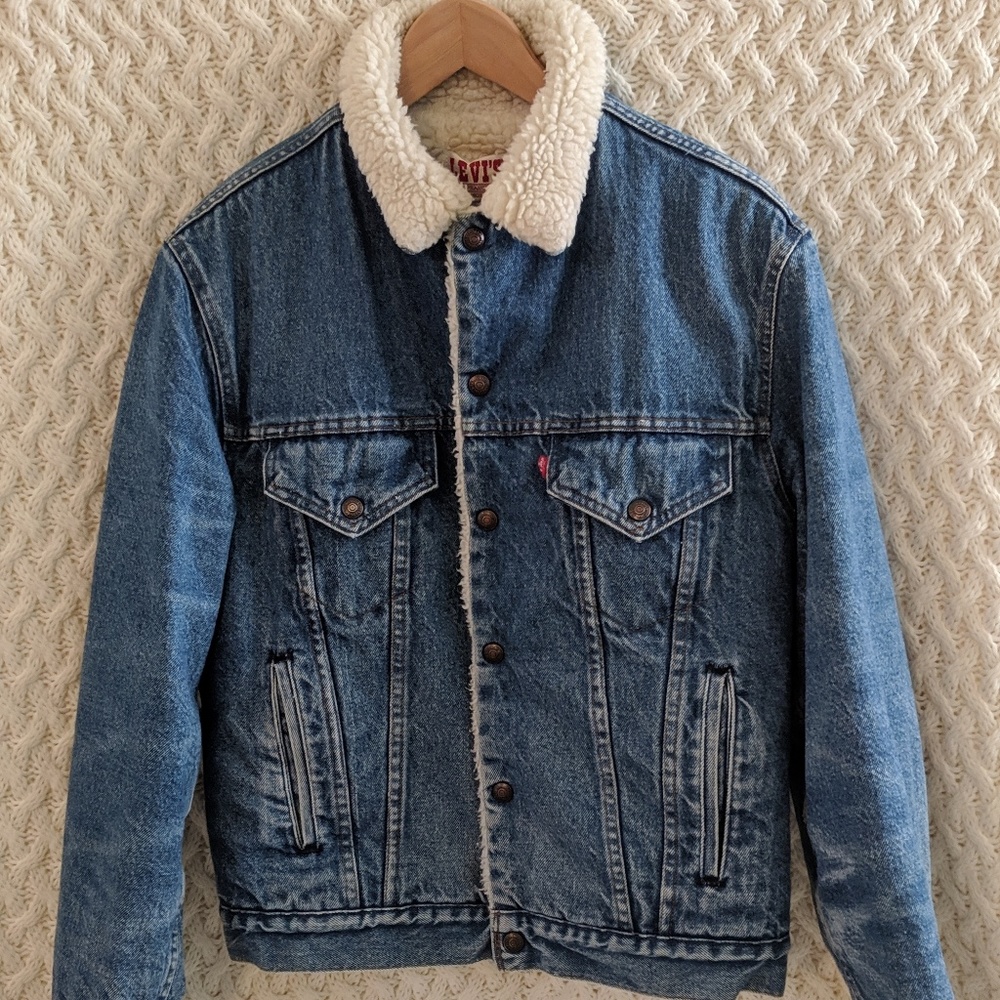 Levi's Vintage Denim Sherpa Jacket